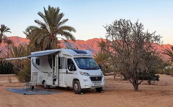 Camping Les Pyramides Merzouga Campground, Morocco