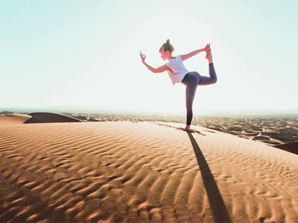 Merzouga Sahara Desert Yoga