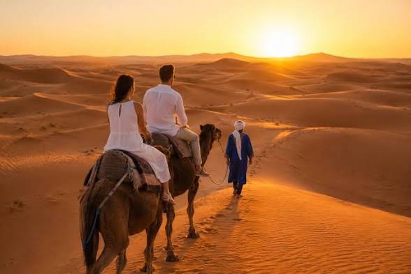 Ride the Camels for Sunset in Merzouga