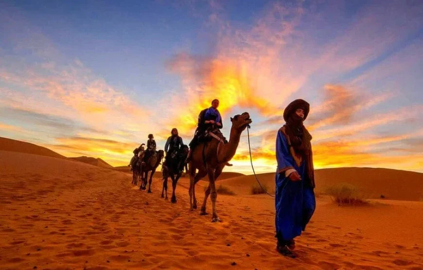 Where to Book Overnight Camel Trekking in Merzouga, Morocco