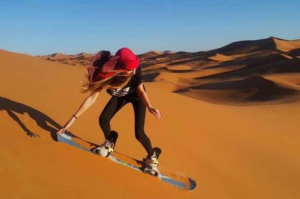 Best Time for Sandboarding in Erg Chebbi, Merzouga