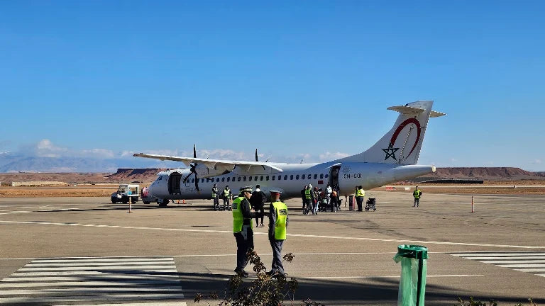 From Ouarzazate Airport to Merzouga Desert: