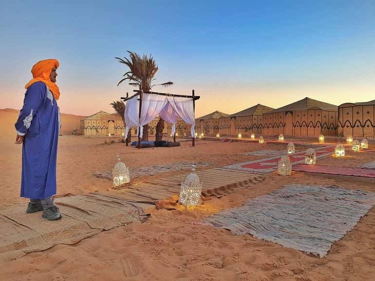 Merzouga Camel Ride and Night in a Desert Camp