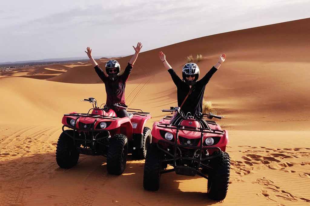Merzouga Quad Biking in the Erg Chebbi Desert