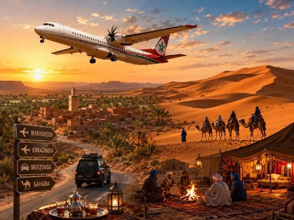 Errachidia to Marrakech Flight Booking