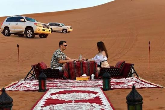 Honeymoon in the Sahara Desert Dubai