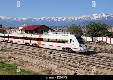 Traveling from Seville to Granada by train