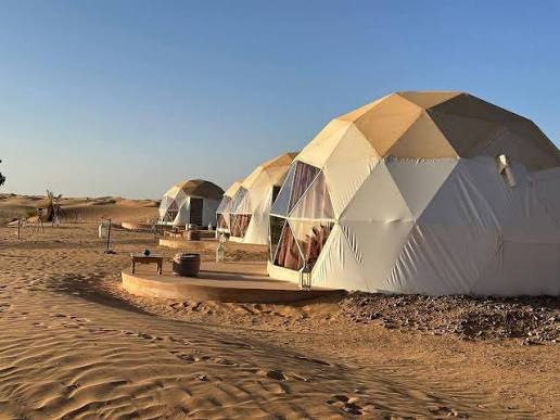  Sahara glamping experience in a private tent