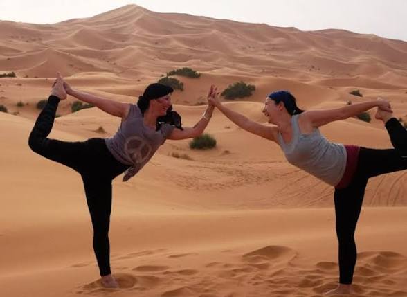 Best Places for Yoga in Merzouga, Sahara Desert Morocco