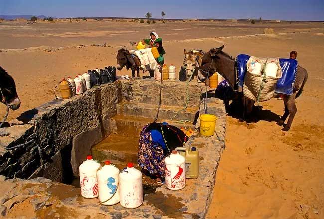 Nomads Living Around Erg Chebbi Merzouga