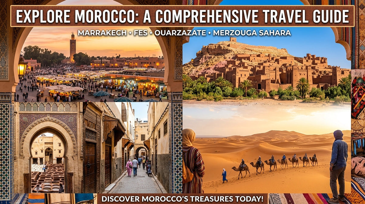 Discover Morocco Travel: A Guide to Marrakech, Fes, Ouarzazate, Merzouga, and More - Morocco travel,Marrakech fes,discover Morocco