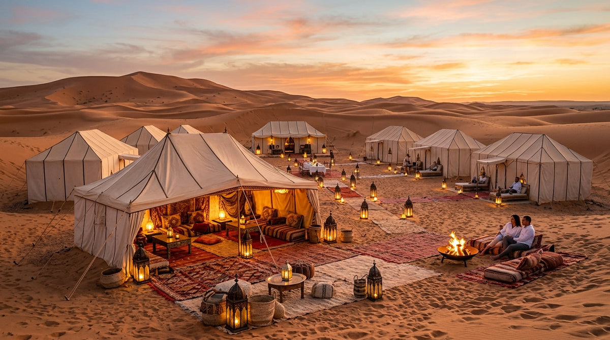 Experience Unmatched Elegance at a Luxury Camp in Desert Morocco - Luxury Camp in desert morocco