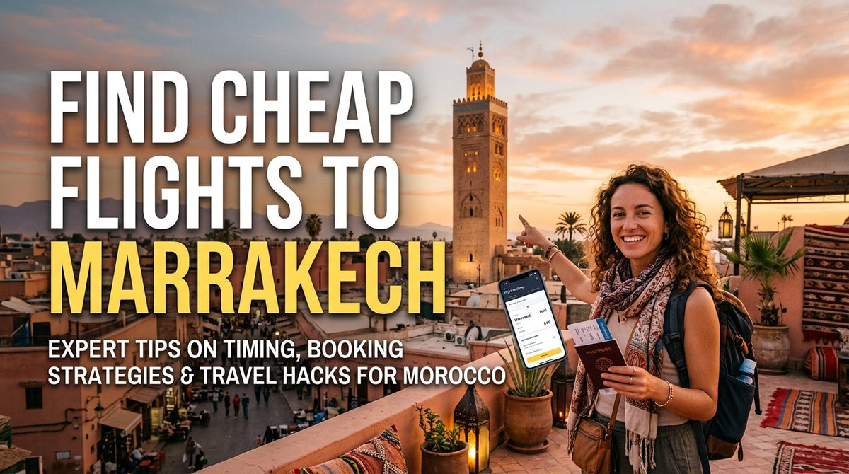 Your Ultimate Guide to Finding Cheap Flights to Marrakech, Morocco - cheap flights to marrakech morocco