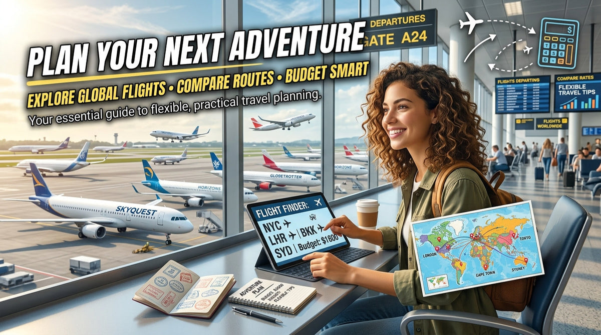Flights Around the World: Start Planning Your Next Adventure - flights,around the world,start planning