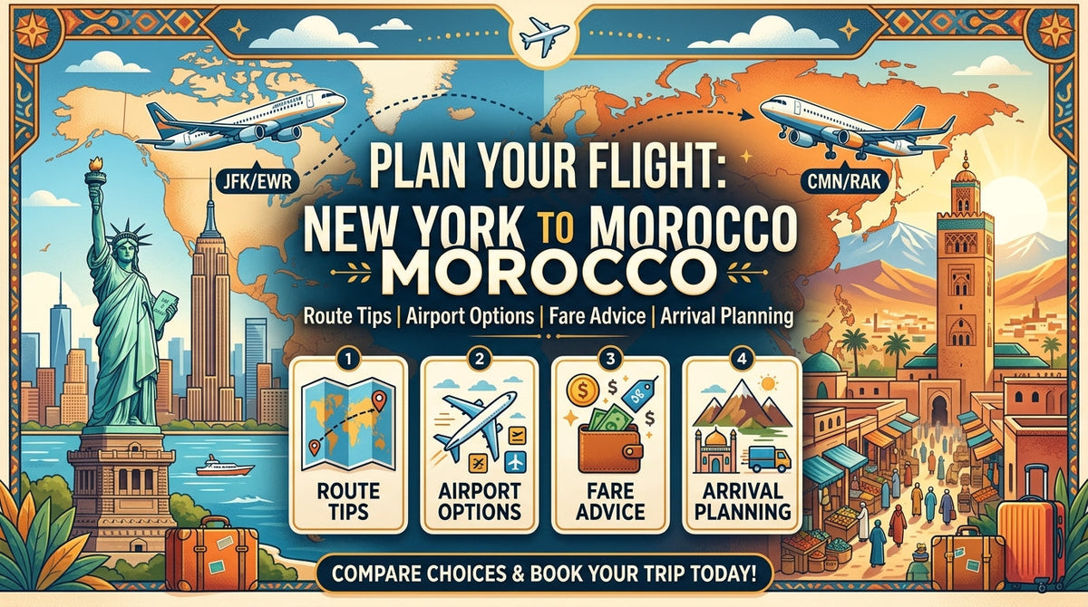 Your Complete Guide to Booking a Flight from New York to Morocco - flight from new york to morocco