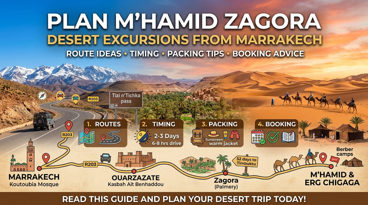 M'Hamid Zagora Excursions from Marrakech: A Practical Desert Guide - M'Hamid Zagora,excursions from Marrakech