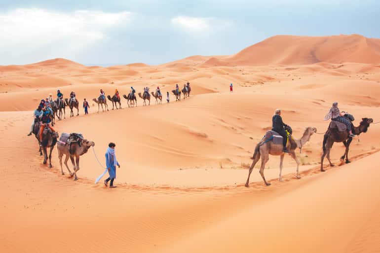 Erg Chebbi dunes Merzouga Morocco 