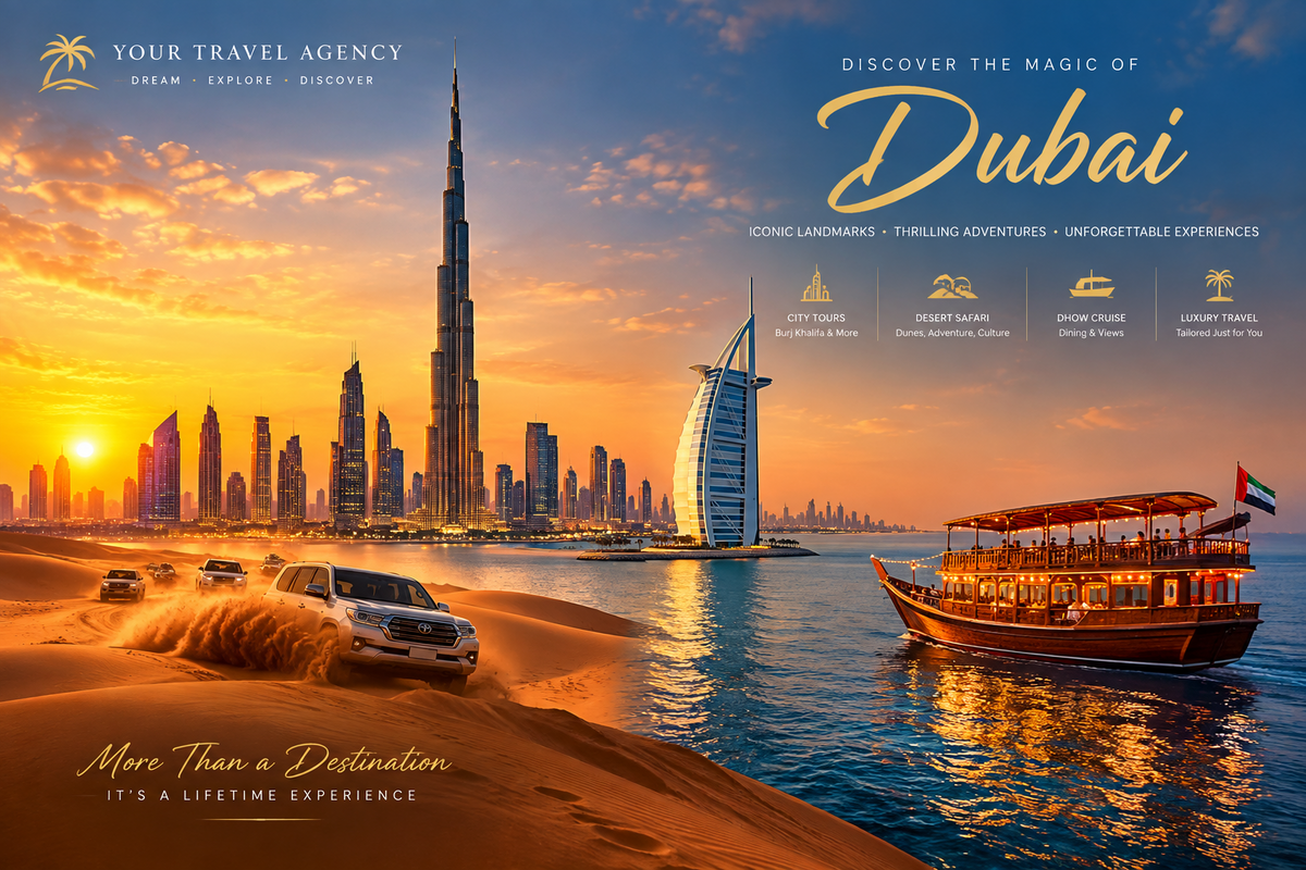 Dubai Travel Agency Booking Trips