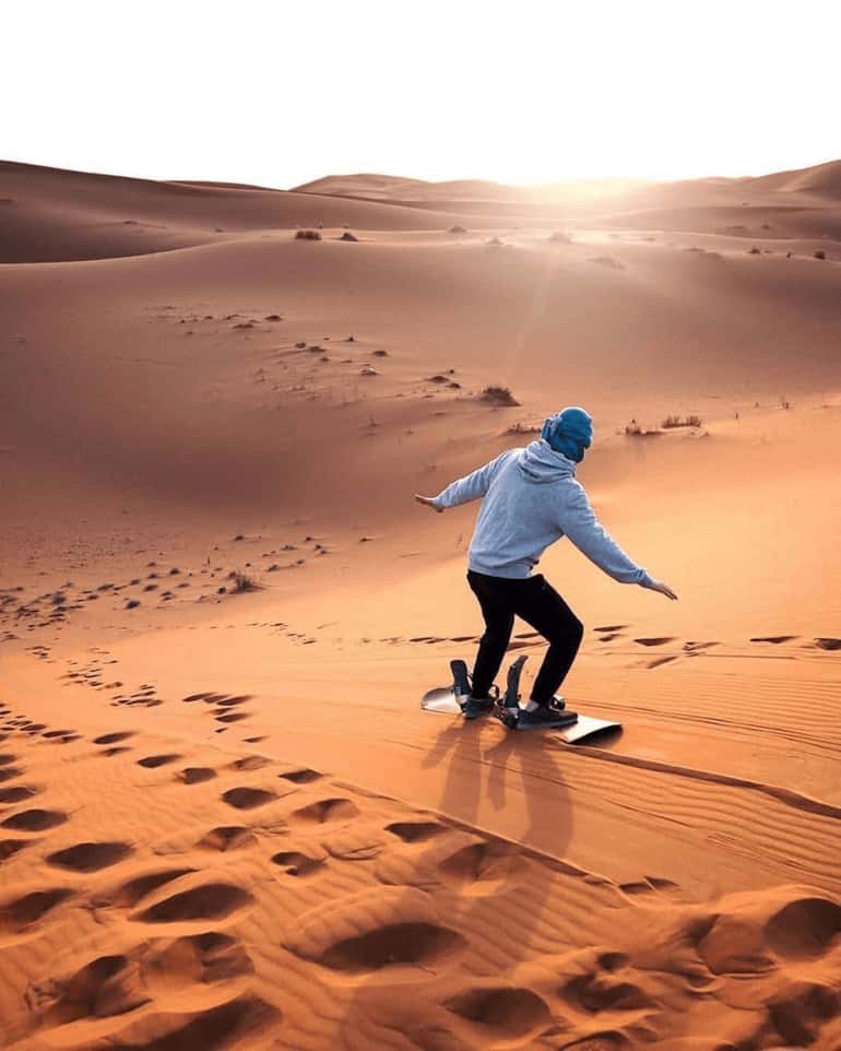 Sandboarding Rental in Merzouga, Morocco