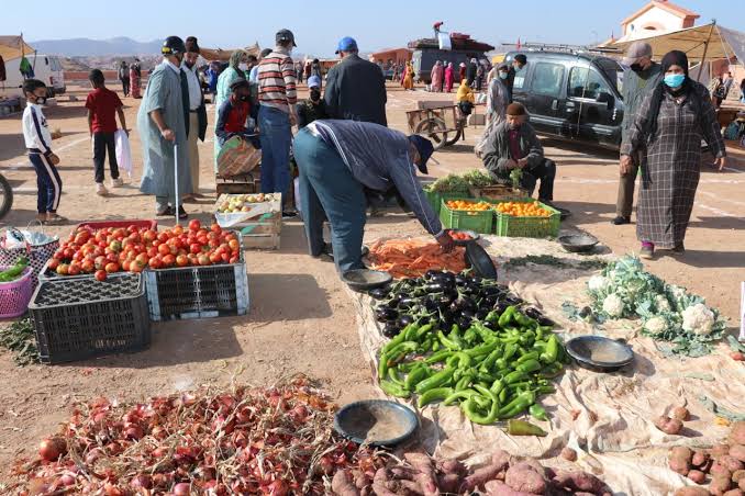 Friday Market Day in Merzouga