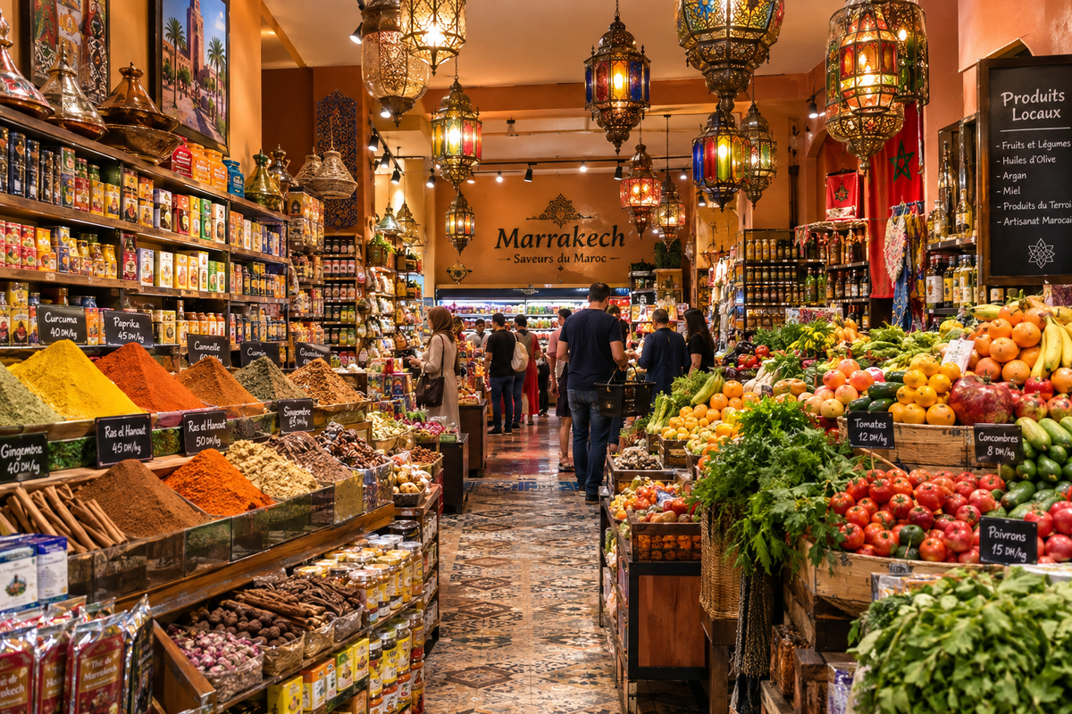 The cheapest supermarket in Marrakech
