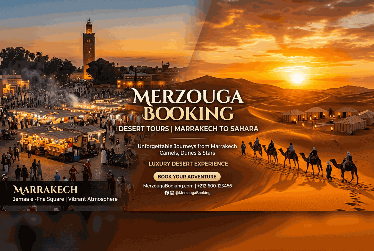 Merzouga Booking tours from Marrakech