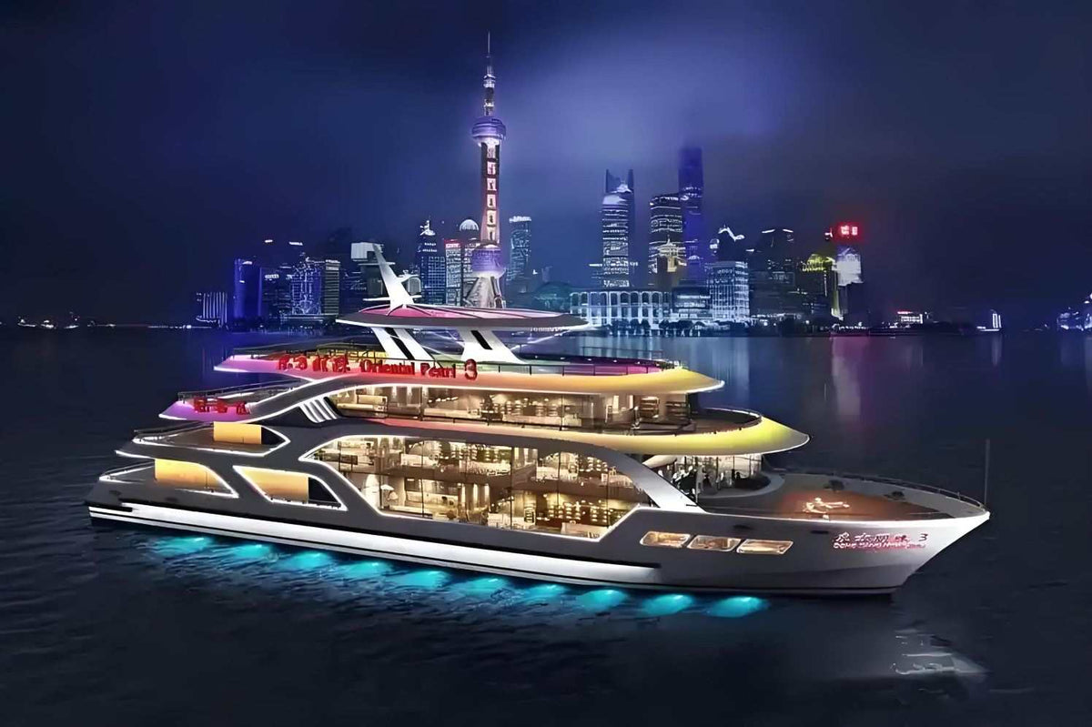 Shanghai must-visit route Oriental Pearl Radio & Television Tower