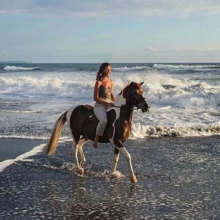 Horseback Riding Experience at Bali's Black Sand Beach