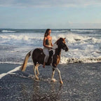 Horseback Riding Experience at Bali's Black Sand Beach