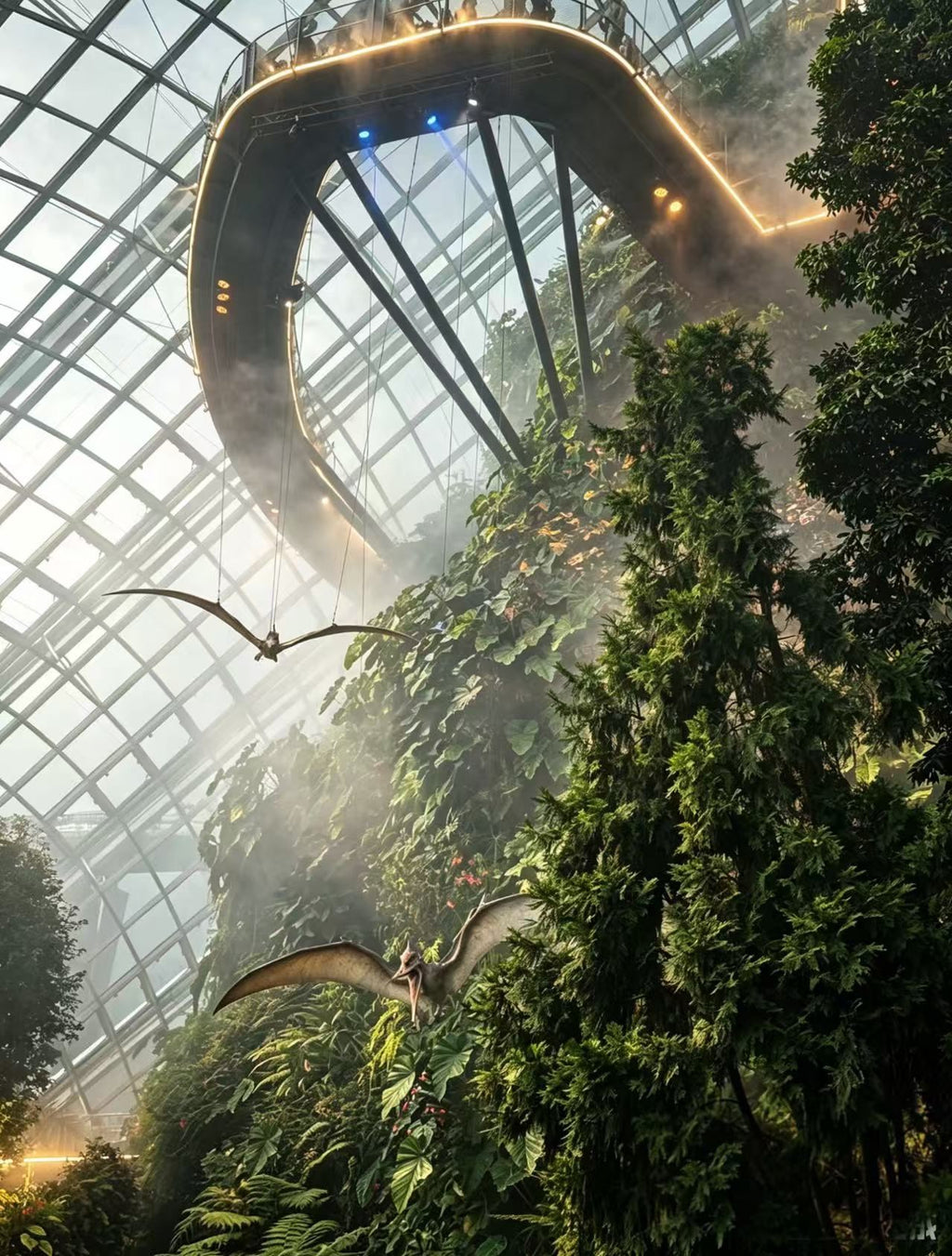 Singapore Private Chartered Tour Art Museum Tree Tunnel,
