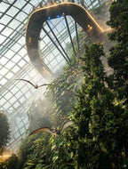 Singapore Private Chartered Tour Art Museum Tree Tunnel,