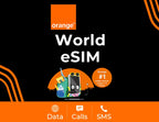 Orange World 4G LTE eSIM Calls SMS 31 Days