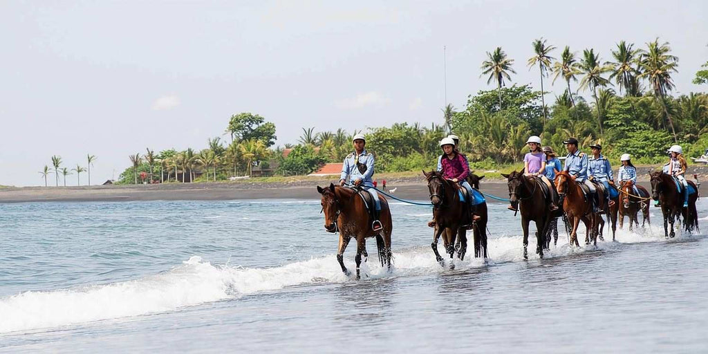 Horseback Riding Experience at Bali's Black Sand Beach