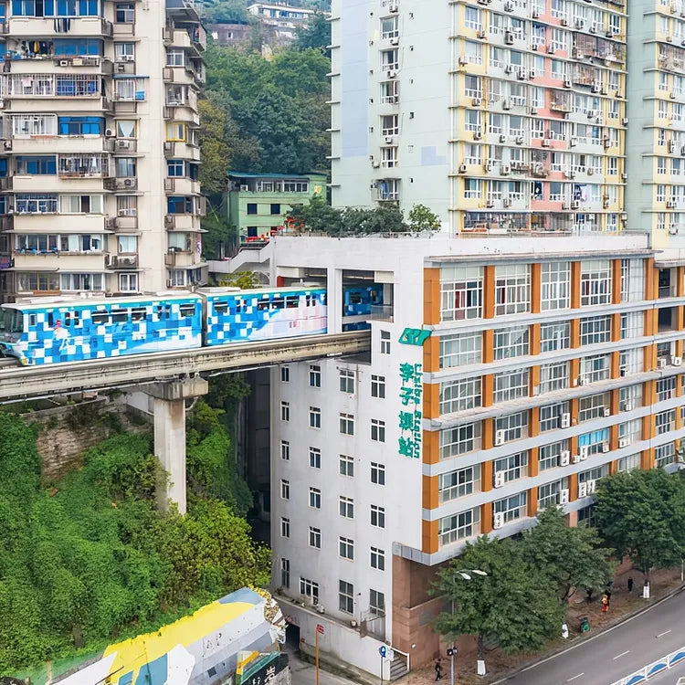 Chongqing 1-Day Tour Yangtze River Cableway Light Rail
