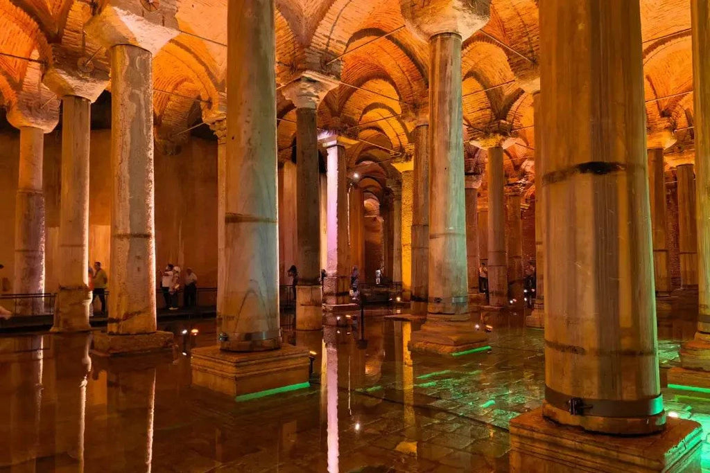 Basilica Cistern Tour in Istanbul Turkey