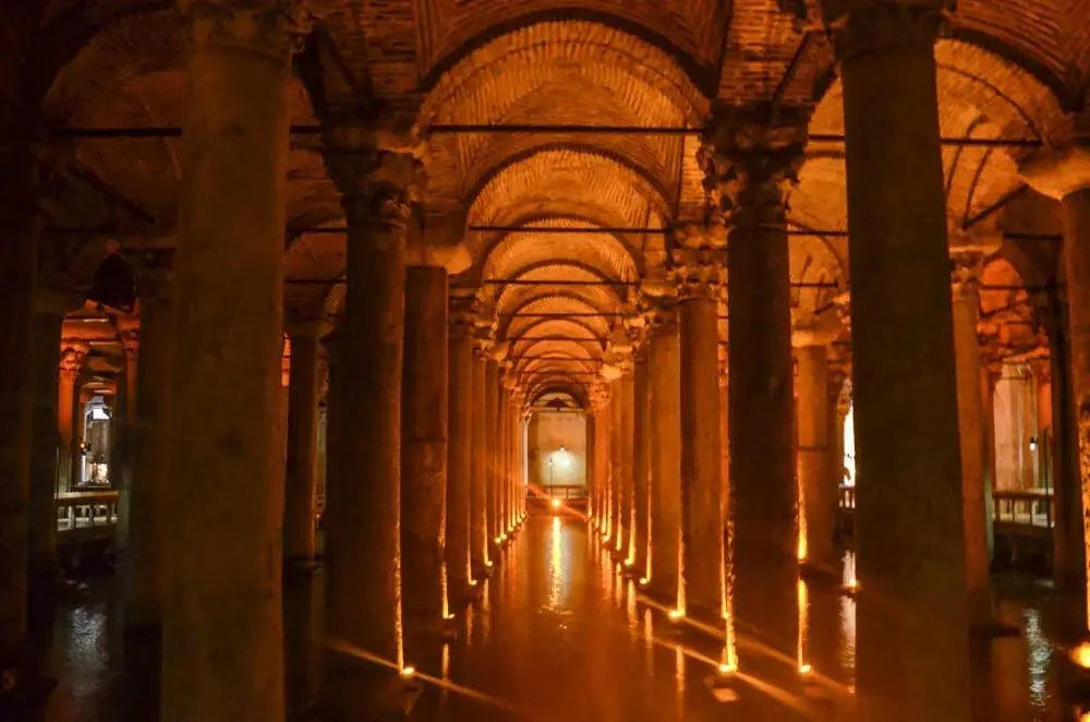 Basilica Cistern Tour in Istanbul Turkey