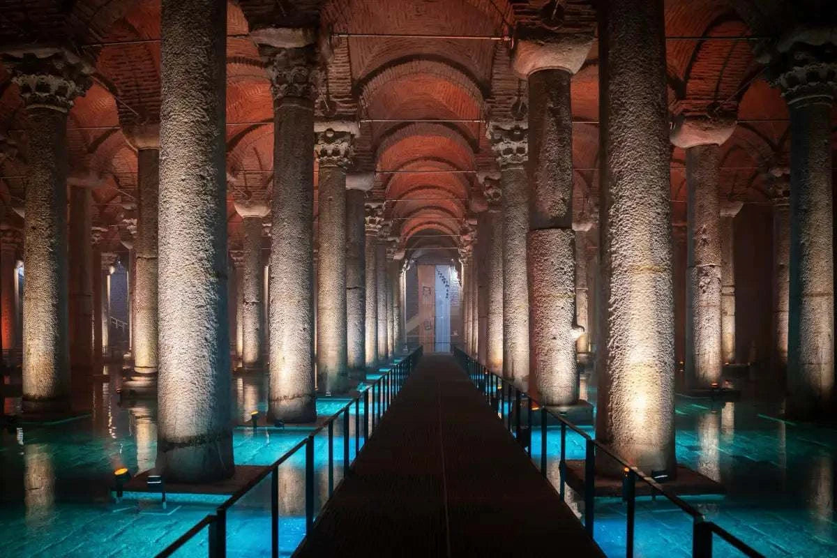 Basilica Cistern Tour in Istanbul Turkey