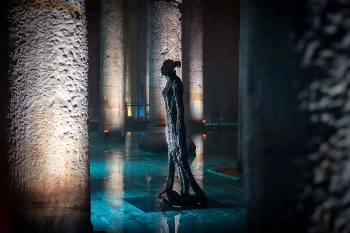 Basilica Cistern Tour in Istanbul Turkey