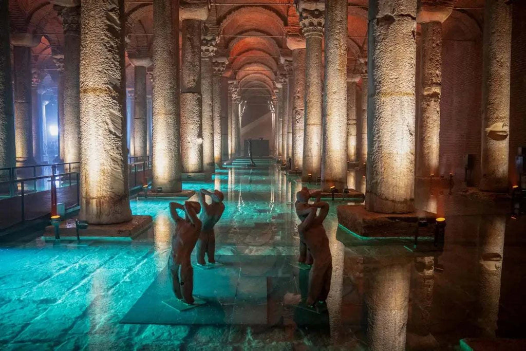 Basilica Cistern Tour in Istanbul Turkey