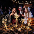 3 pcs hallaoween Artificial Hand Bones Outdoor Decorative