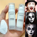 1pc/2PCSWhite Liquid Foundation for Halloween Goth Makeup