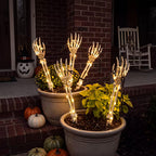 3 pcs hallaoween Artificial Hand Bones Outdoor Decorative