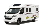 Campervan Rental in Norway seating and sleeping for up to 4 people