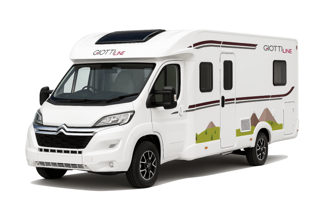 Campervan Rental in Norway seating and sleeping for up to 4 people