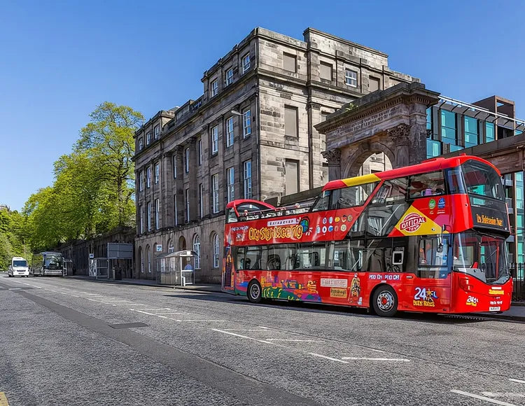 City Sightseeing Edinburgh Hop-On Hop-Off Bus Tour Kids Free