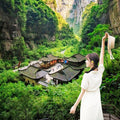 Gorge Wujiang River Day Trip Boat Tour for Up to 8 People