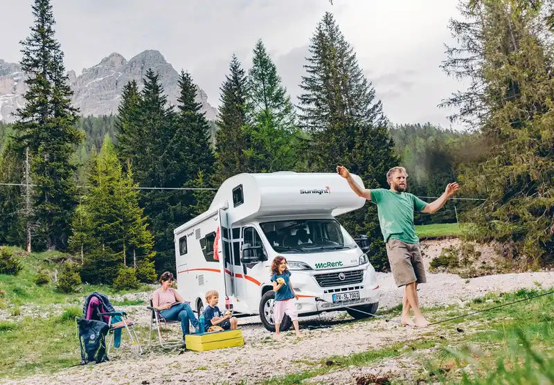 Portugal rent The Mc Rent Ecoline 6 is an affordable motorhome