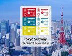 Tokyo Metro 24/48/72-Hour Travel Pass Explore 