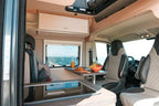 Campervan Rental in Norway seating and sleeping for up to 4 people