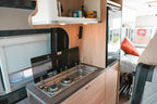 Campervan Rental in Norway seating and sleeping for up to 4 people